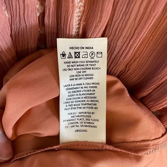 Anthropologie Floreat Orchard off shoulder lace dress size XS - Picture 6 of 11